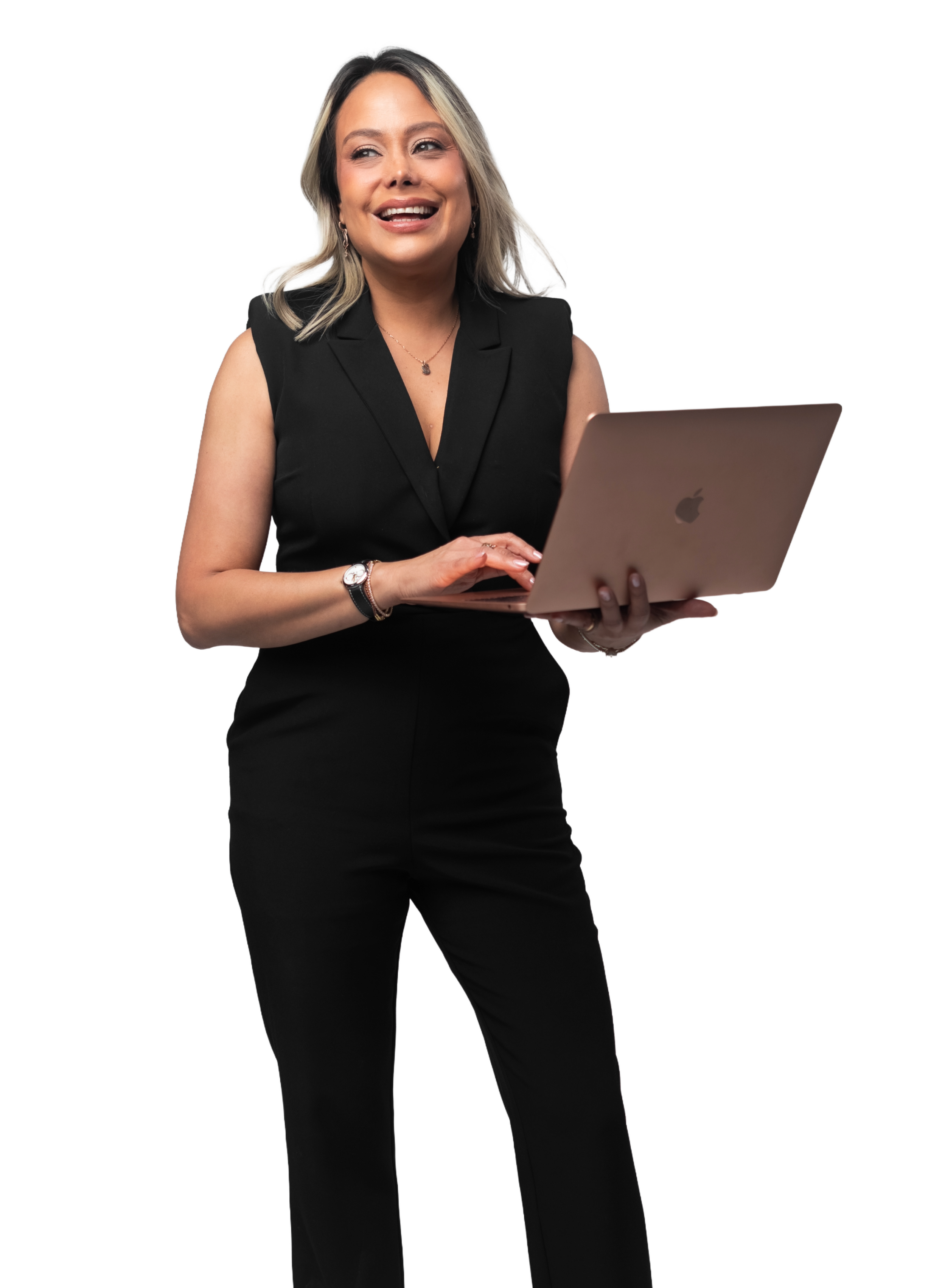 Cloe Insurance Solutions CEO projecting confidence and commitment to client service during a professional photo session.